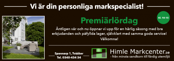 Äntligen Lördagsöppet igen!