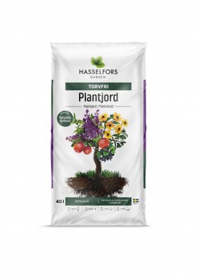 Torvfri platjord med trädgårdskompost allroundjord
